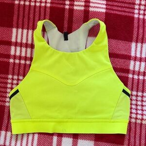 Brooks pocket Vibrant Yellow Sports Bra